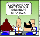 Dilbert - Corporate Strategy
